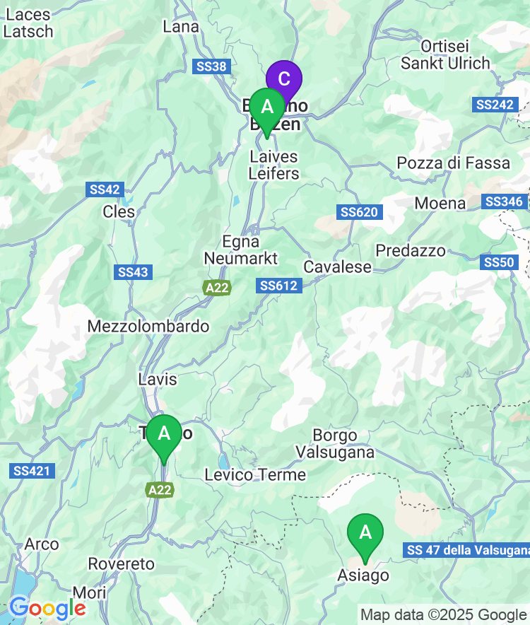 Bolzano Available Airport Options